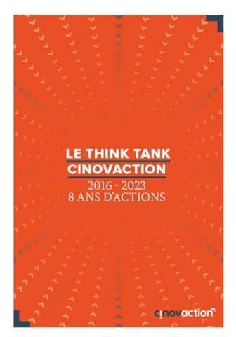 Cinovaction 8 ans d'actions